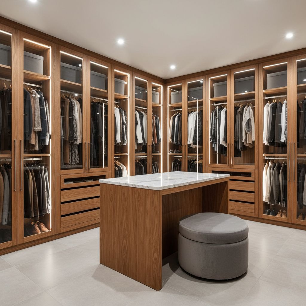 Гардеробная премиум-класса
